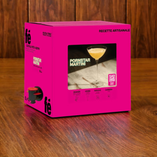 BIB Cocktail Alcoolisé Vodka Passion Vanille Tonka d'inspiration Pornstar Martini (12,40%) - 50 Cocktails (5L)