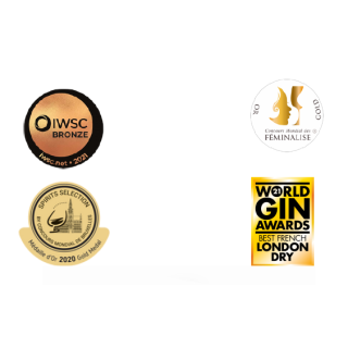 Médailles BIB 3 litres Gin Attribut N°2 de Grand Nez Spirits