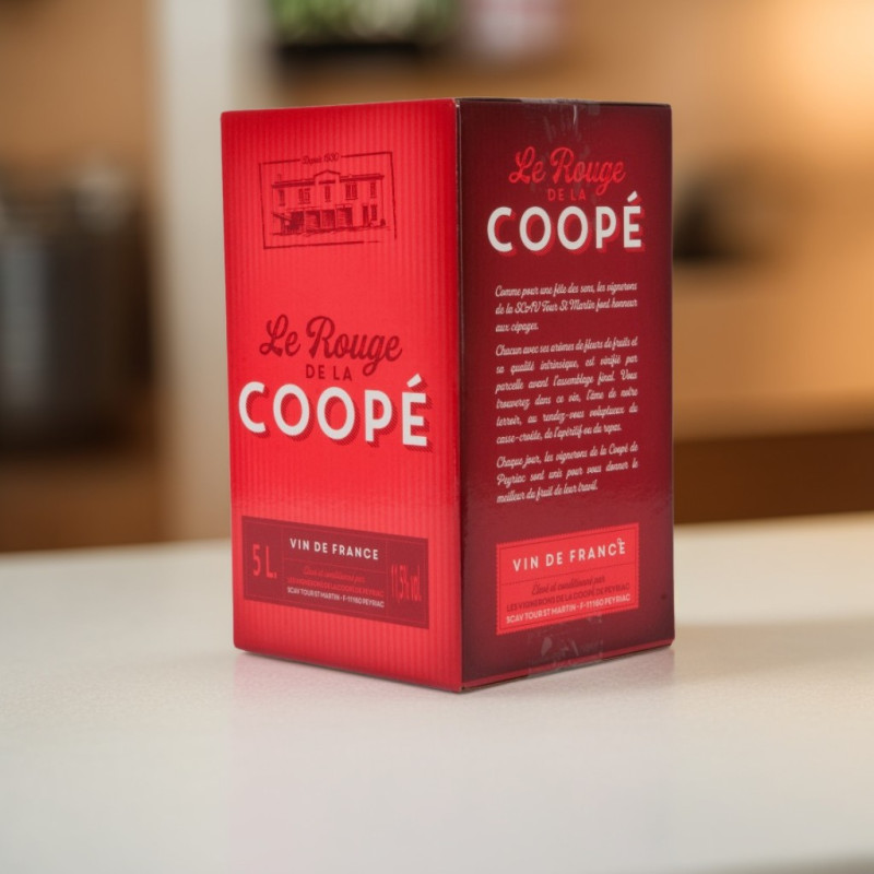 le rouge de la coopé - 11.5° le rouge de la coopé - 11.5°