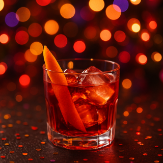 Verre cocktail negroni