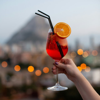 Verre de cocktail spritz