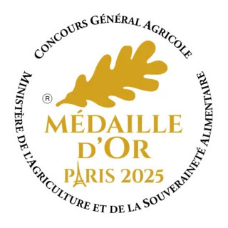 Logo Médaille d'Or Paris 2025 du Concours Général Agricole - Ministère de l'Agriculture.