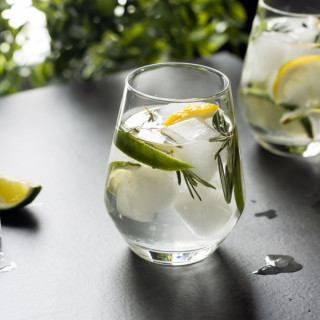 verre de cocktail sapinette