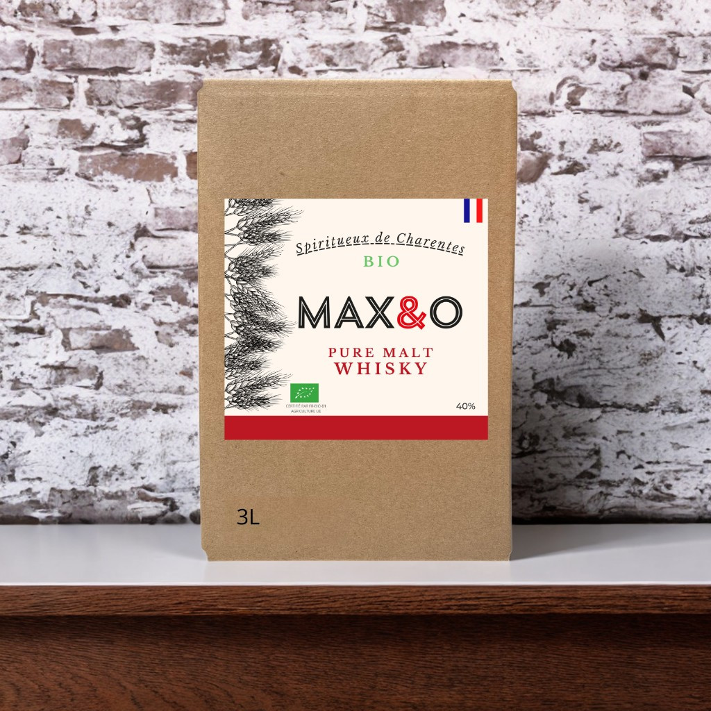 BIB 3 litres whisky Max & O AR SPIRITS BIB 3 litres whisky Max & O AR SPIRITS