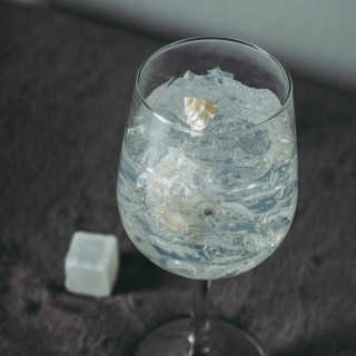 verre de cocktail menta glaciale