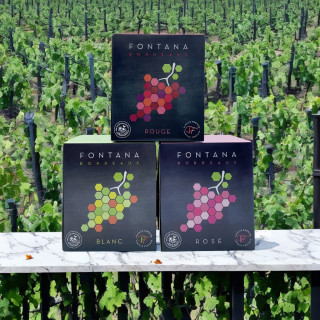 3 cubis de bordeaux du domaine fontana