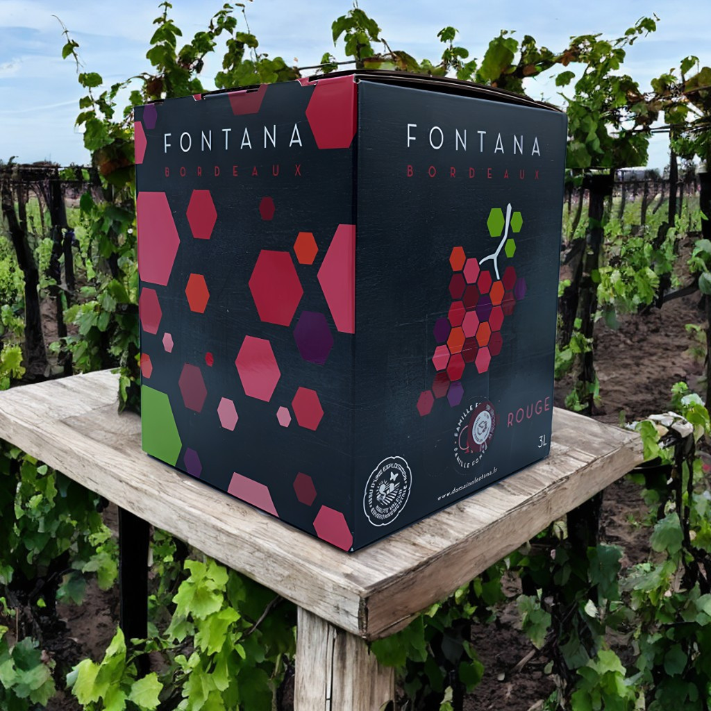 cubi de vin rouge bordeaux du domaine fontana cubi de vin rouge bordeaux du domaine fontana