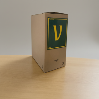 BIB 3L d'apéritif à la Verveine 'V' de la marque Racine, 32 degrés.