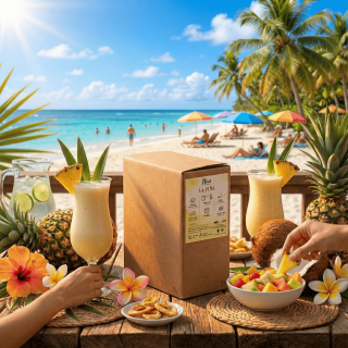 Mise en situation BIB 3L Cocktail Exotique - Idéal pour soirées et événements sans préparation