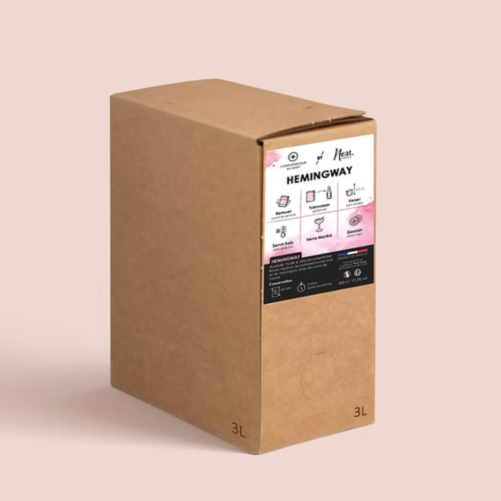 Cocktail Hemingway Neat Cocktails - Format BIB 3L (Rhum, Pamplemousse & Marasquin)