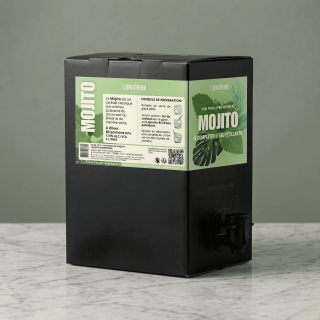 Fontaine de préparation pour cocktail Mojito Longdrinx 5L. Un format cubi pratique