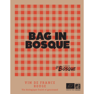 Bag In Bosque - BIB rouge 3L