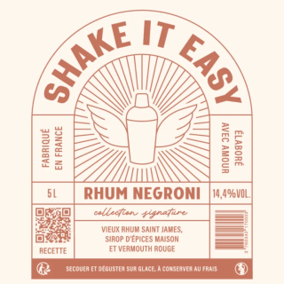 Shake it easy - Rhum NEGRONI