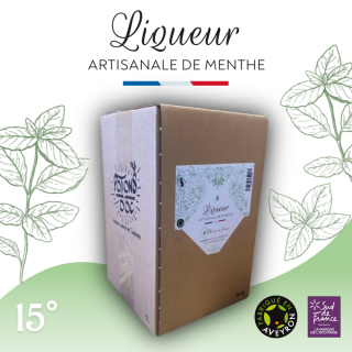 Liqueur de Menthe BIB 5L -...