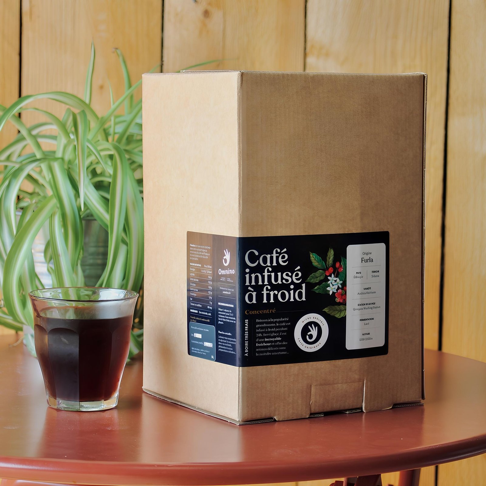 Solution de Cold Brew en fontaine pour événements, achat de café en cubi