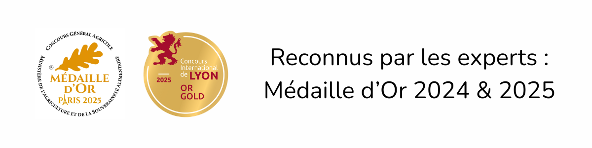 Médailles d'Or 2024 & 2025 - La Petite Merveille