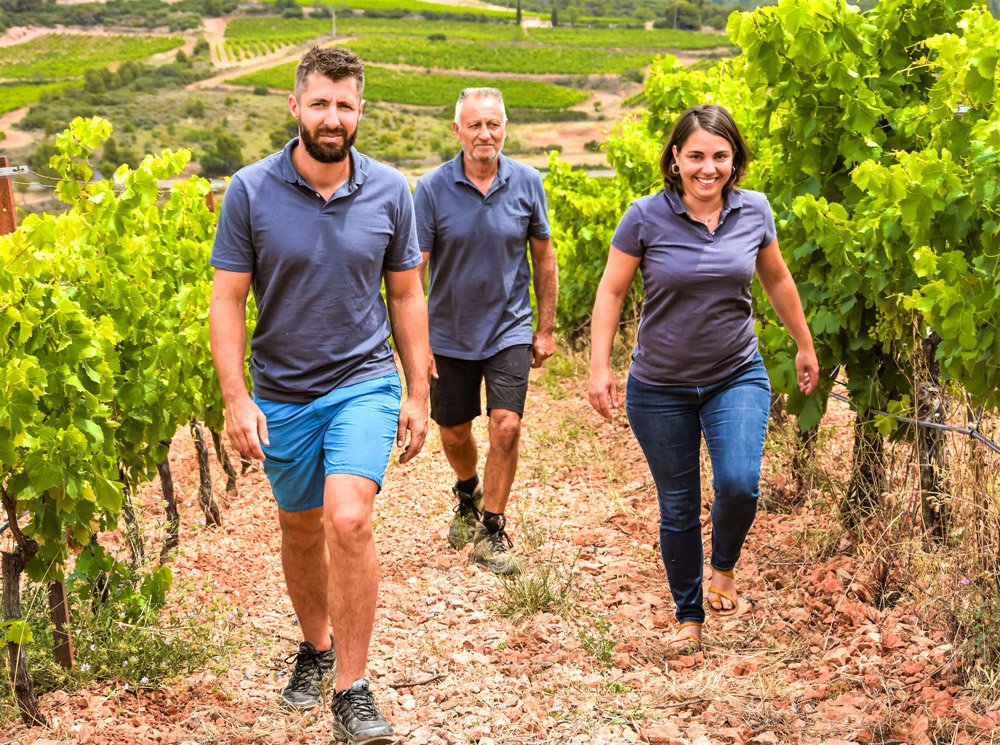 Cépages Syrah Grenache Carignan domaine Signature Pla